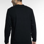 טישירט שרוול ארוך - שחור WORKER