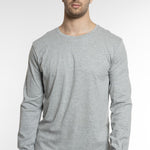 טישירט שרוול ארוך - מלאנז' WORKER