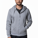 קפוצ'ון עם רוכסן - מלאנז' WORKER