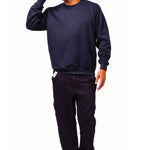 סווטשירט ניקי 100% כותנה - כחול כהה WORKER