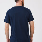 טישירט דרייפיט - כחול כהה WORKER