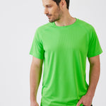 חולצת דרייפיט מרתון - ירוק תפוח WORKER