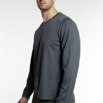 טישירט דרייפיט שרוול ארוך - אפור WORKER