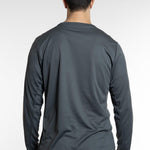 טישירט דרייפיט שרוול ארוך - אפור WORKER