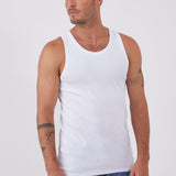 מארז 2 גופיות 100% כותנה - לבן WORKER