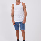 מארז 2 גופיות 100% כותנה - לבן WORKER