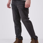 מכנסי ג'ינס 5 כיסים בגזרת Skinny - שחור WECAMP