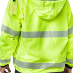 מעיל דו-צדדי עם נראות גבוהה WORKER