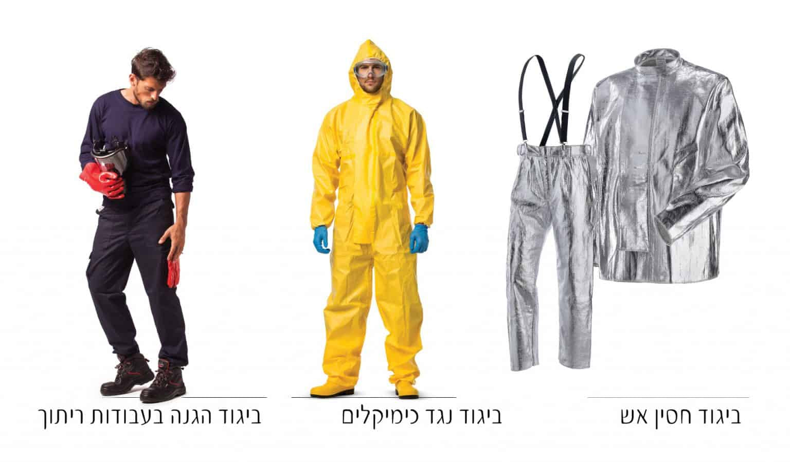 ביגוד מגן חסין אש ונגד כימיקלים