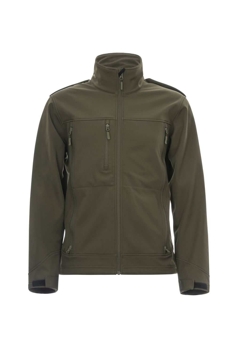 מעיל סופטשל עם כותפות - זית WECAMP