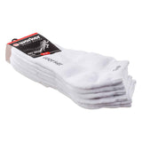 מארז 3 גרבי ספורט חצי 43-47 - לבן WORKER