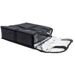 תיק 2 מגשי פיצה - שחור WORKER