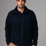 ג'קט פליז איילנד - כחול כהה WORKER