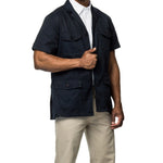 ג'קט ספארי שרוול קצר - שחור WORKER