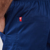 מכנסי עבודה עם גומי מלא - כחול כהה WORKER