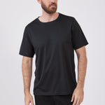 טישירט דרייפיט - שחור WORKER