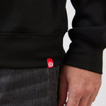 סווטשירט מידות גדולות - שחור WORKER