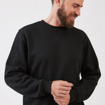 סווטשירט - שחור WORKER