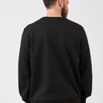 סווטשירט - שחור WORKER