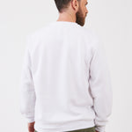 סווטשירט - לבן WORKER