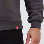 סווטשירט עם צווארון וכיס - אפור WORKER