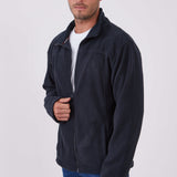 ג'קט פליז - כחול כהה WORKER