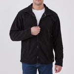 ג'קט פליז - שחור WORKER