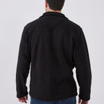 ג'קט פליז - שחור WORKER