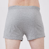 מארז בוקסר 2 יחידות - אפור/שחור - תחתונים בוקסר WORKER