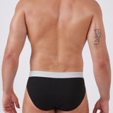 מארז בוקסר 2 יחידות - אפור/שחור WORKER