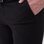 מכנסי אלגנט טרופיקל - שחור WORKER