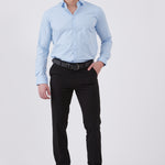 מכנסי אלגנט טרופיקל - שחור WORKER