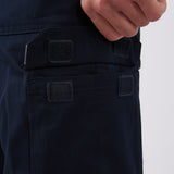 מכנסי עבודה עם פסים זוהרים - כחול כהה WORKER