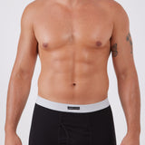 מארז 2 תחתוני בוקסר – שחור/כחול WORKER