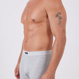 מארז 2 תחתוני בוקסר – שחור/אפור WORKER