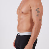 מארז 2 תחתוני בוקסר – שחור/אפור WORKER