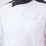 ג'קט שף Cook Black שרוול ארוך - לבן