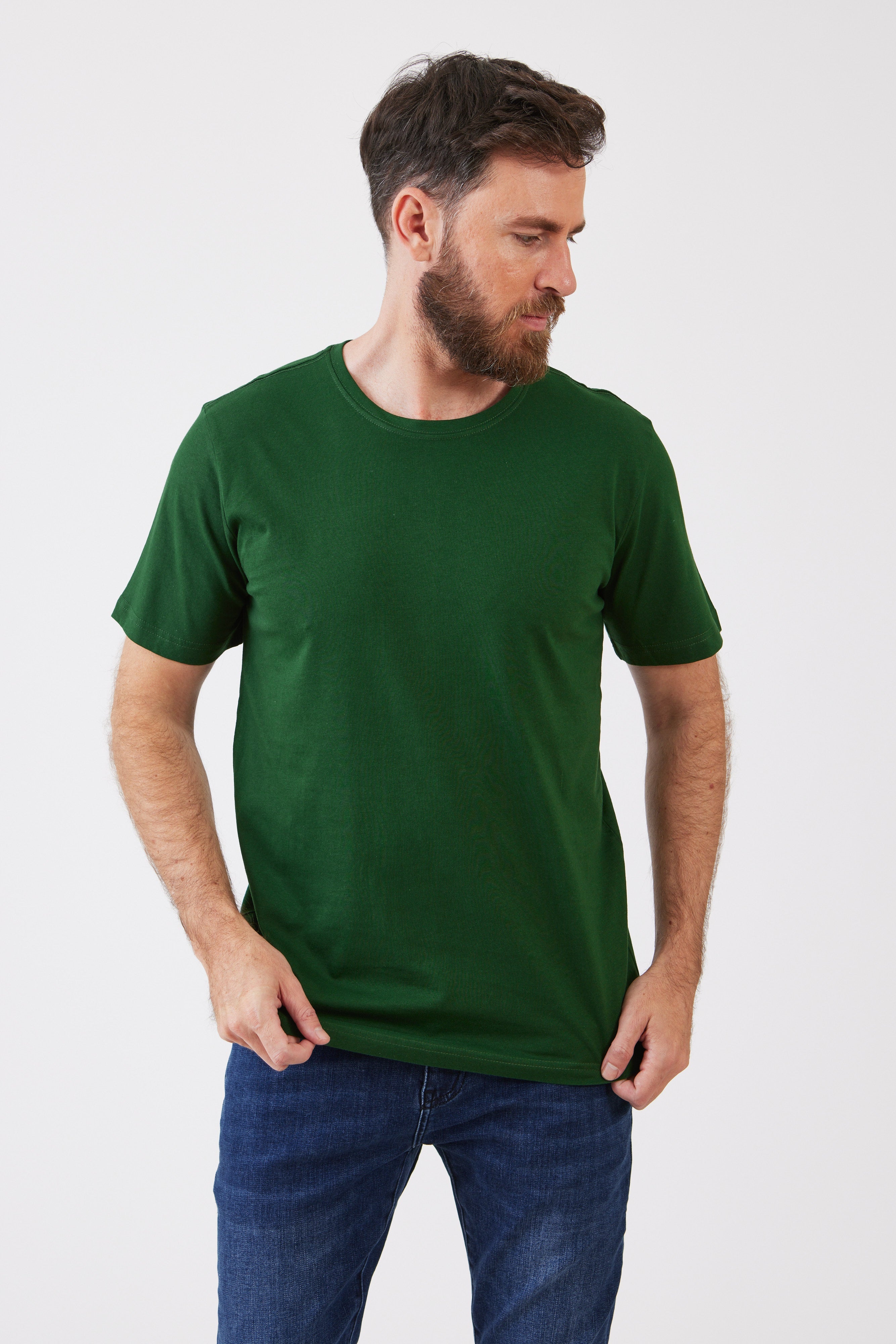 טישירט - ירוק בקבוק WORKER