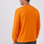 טישירט שרוול ארוך - כתום WORKER