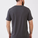 טישירט עם כיס - אפור עכבר M WORKER