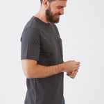 טישירט עם כיס - אפור עכבר WORKER