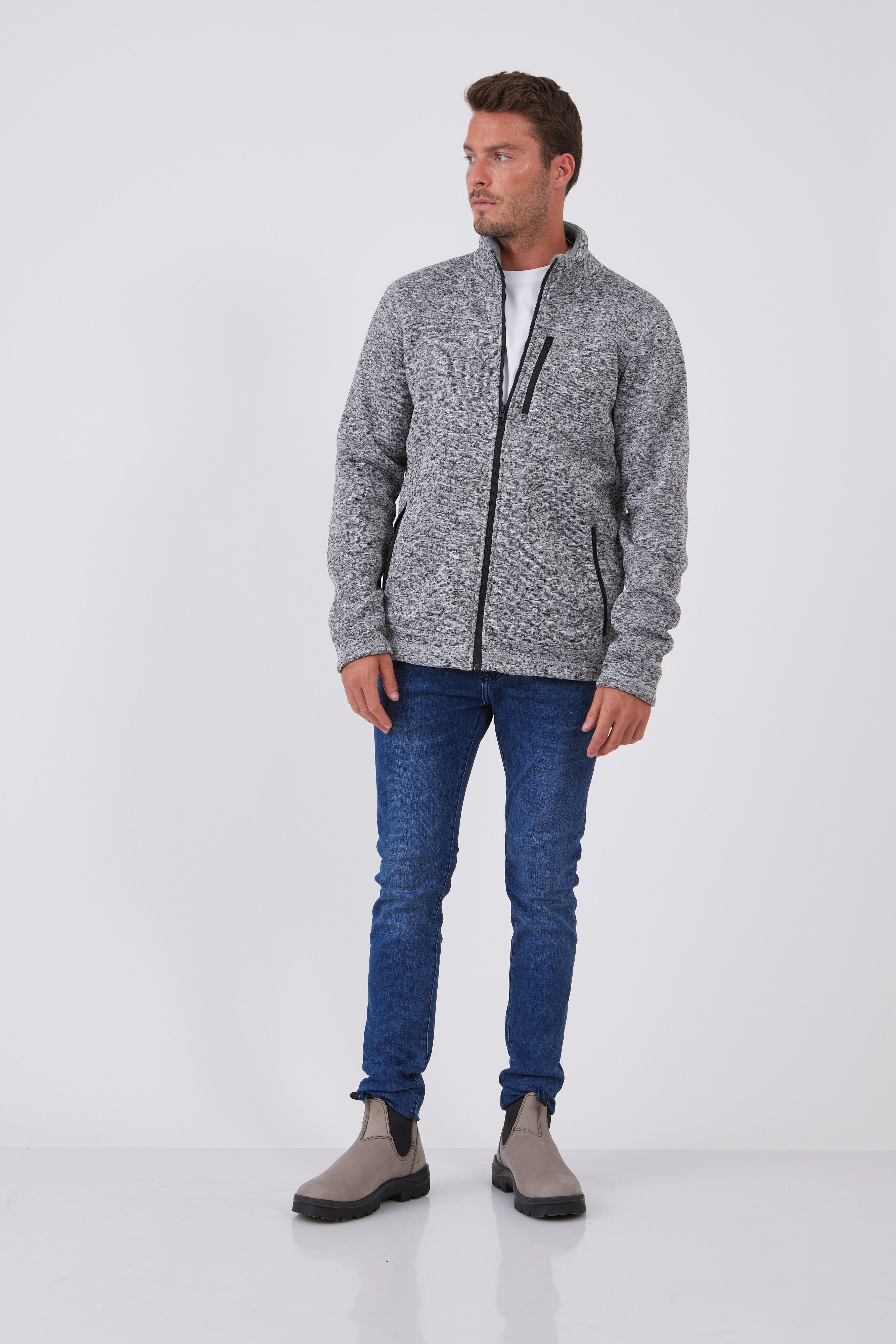 ג'קט קמפינג Snow Camp - אפור WECAMP