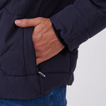 מעיל אלפיני 100% כותנה - כחול כהה WORKER