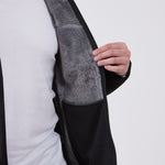 מעיל סופטשל היברידי - שחור WECAMP