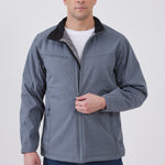 מעיל סופטשל היברידי - אפור WECAMP