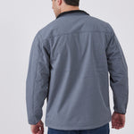 מעיל סופטשל היברידי - אפור WECAMP