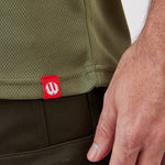 חולצת דרייפיט מרתון - זית WORKER