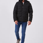 מעיל אוורסט עם כובע נשלף WORKER