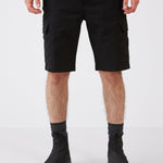 מכנסי קארגו קצרים Australian - שחור WECAMP