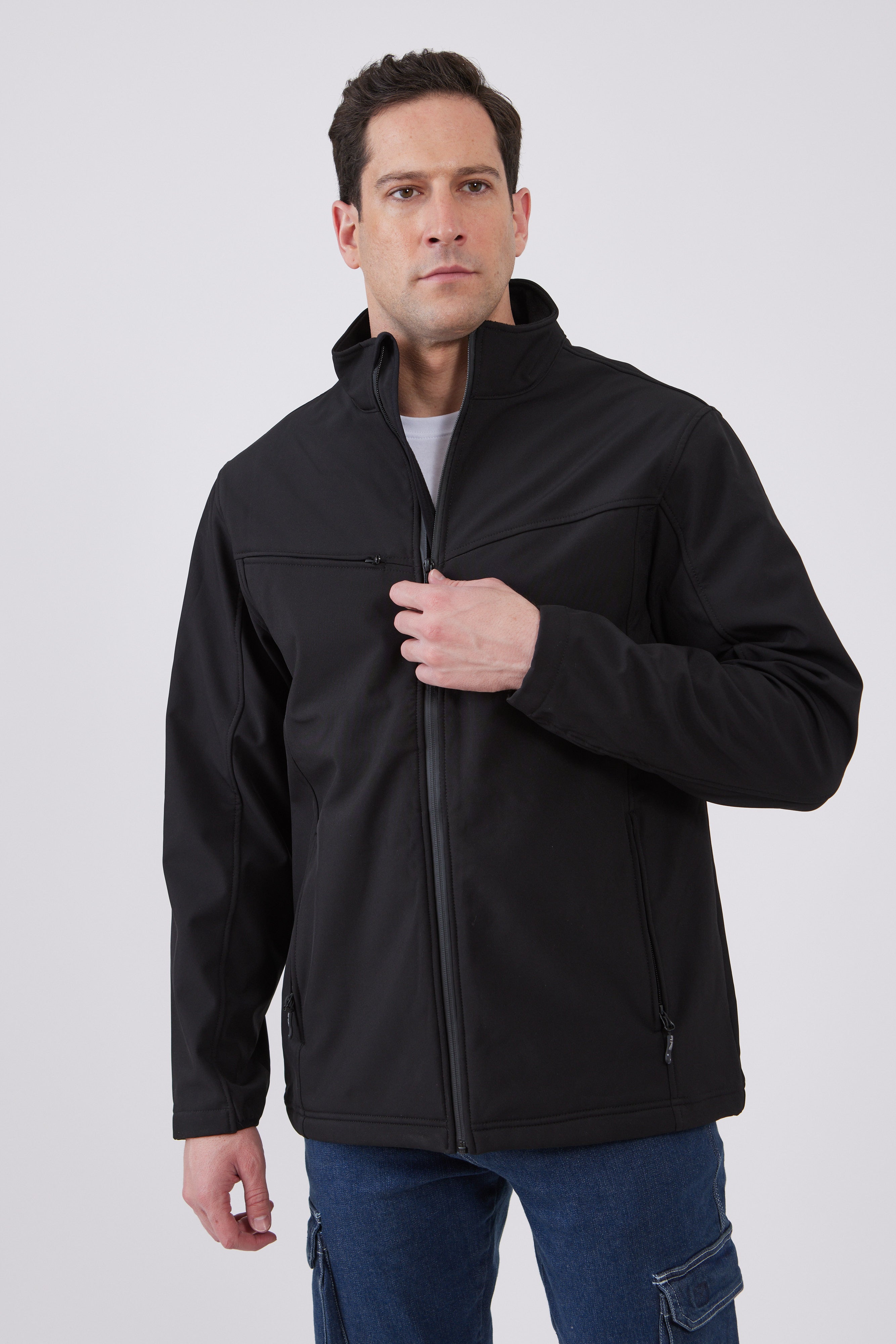 מעיל סופטשל Pro - שחור WECAMP